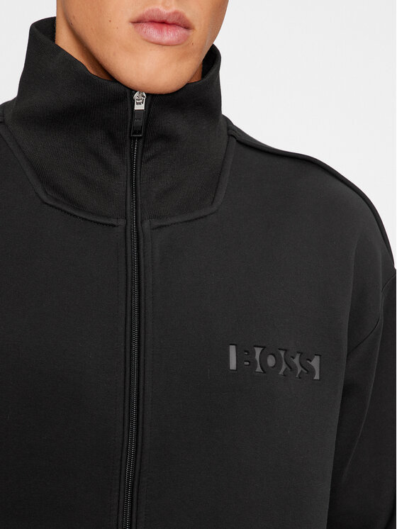 BOSS Boss Felpa Selwyn 50499038 Nero Relaxed Fit