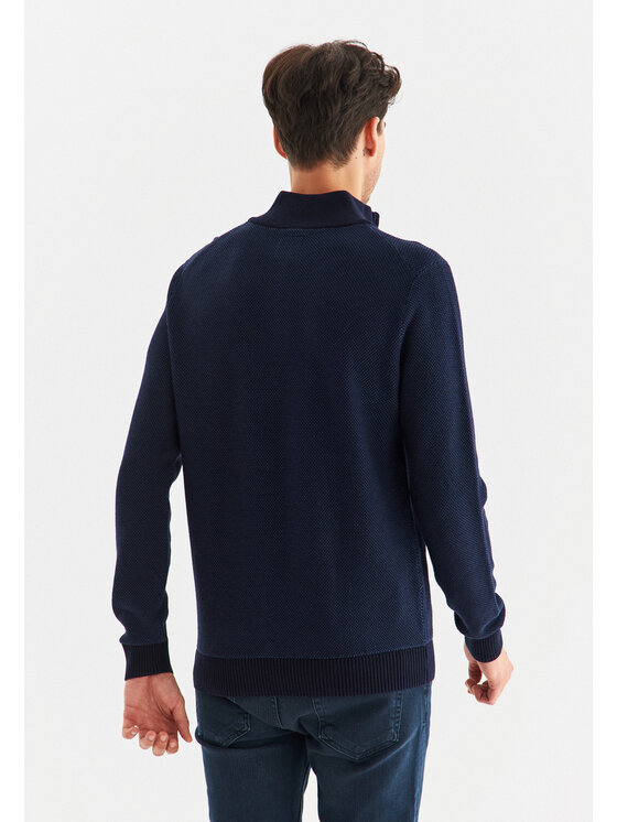 Pako Lorente Pako Lorente Sweter P22WF-2X-018 Granatowy Classic Fit