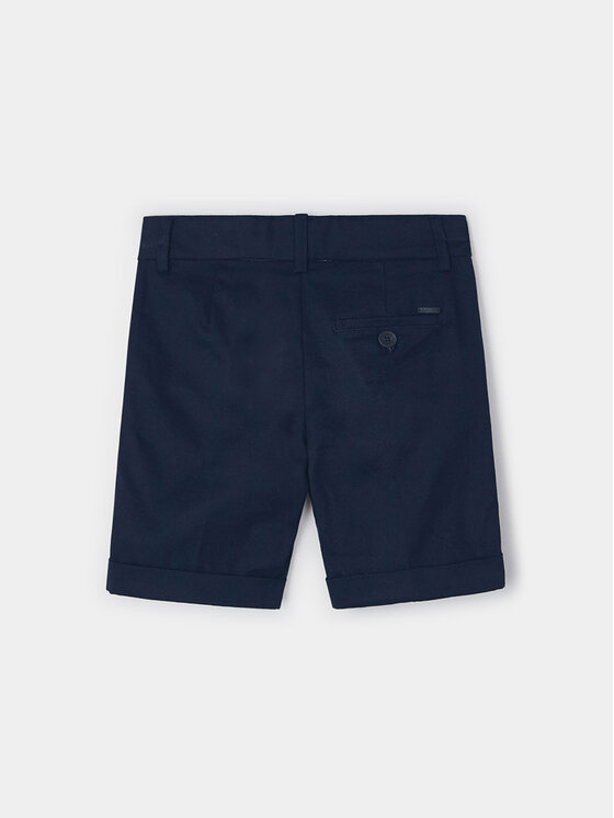 Mayoral Mayoral Шорти от плат 3267 Тъмносин Regular Fit