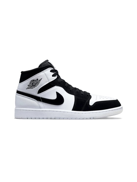 Nike Nike Sneakersy Air Jordan 1 Mid Diamond Shorts Bílá