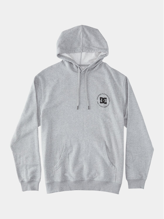 DC Shoes DC Shoes Majica dugih rukava Concrete Otlr ADYSF03113 Siva Regular Fit