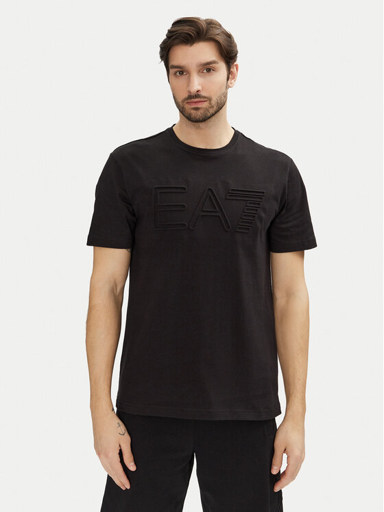 EA7 Emporio Armani EA7 Emporio Armani T-Shirt 7M000149 AF14772 UC001 Czarny Regular Fit