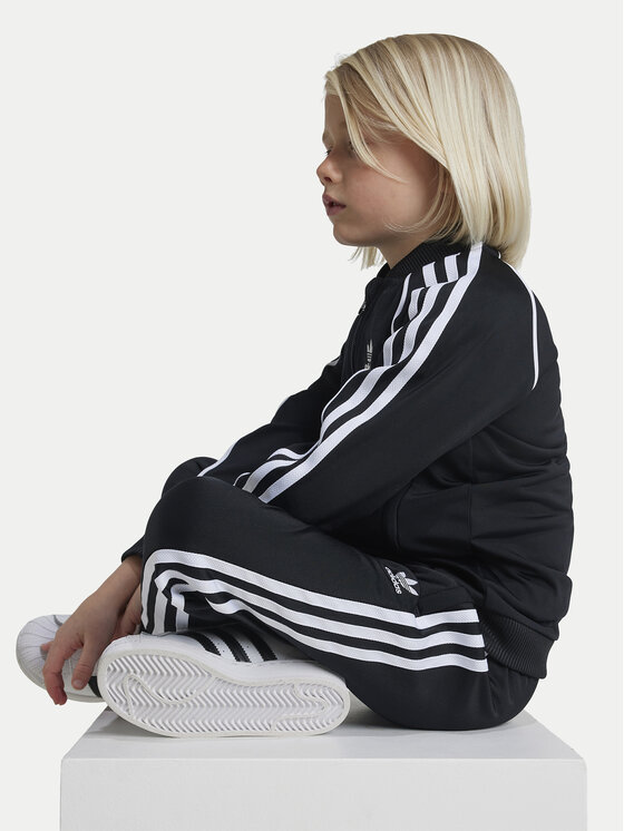 adidas adidas Спортивний костюм adicolor SST IX7624 Чорний Regular Fit