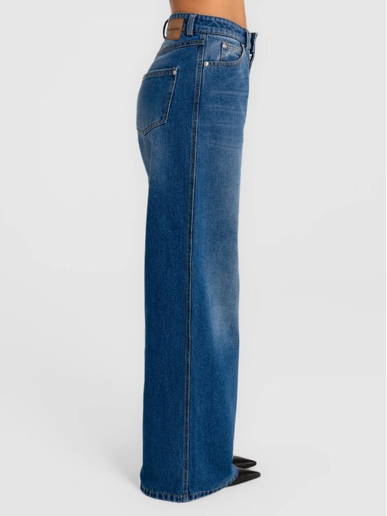 MANDRAGORA MANDRAGORA Pantaloni da donna Savio Blu scuro Standard Fit