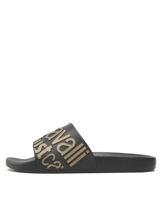 Just Cavalli Just Cavalli Šľapky 74QB3SZ1 Čierna