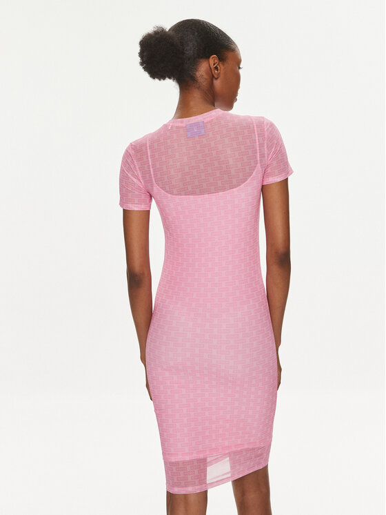 HUGO Hugo Ikdienas kleita Nasaja_B 50514940 Rozā Slim Fit