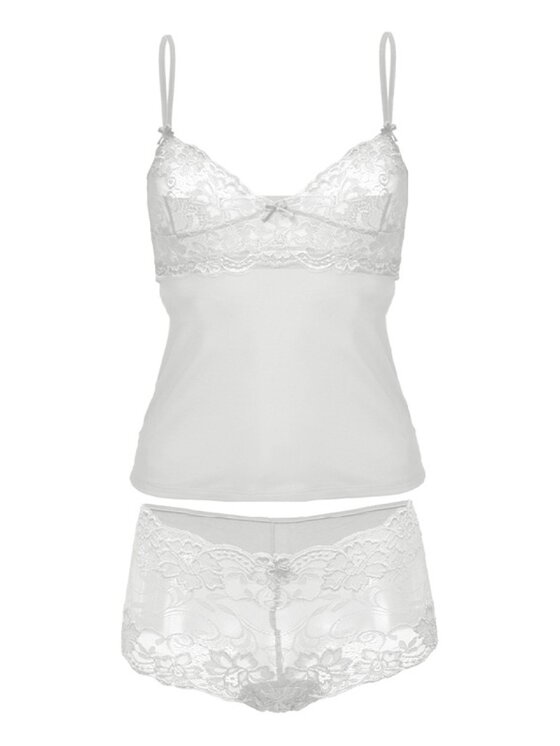 DKaren Lingerie DKaren Lingerie Komplet bielizny Wiktoria Écru