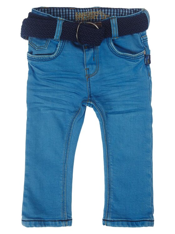 Kanz Kanz Spodnie materiałowe 1523404-3128 Niebieski Basic Fit
