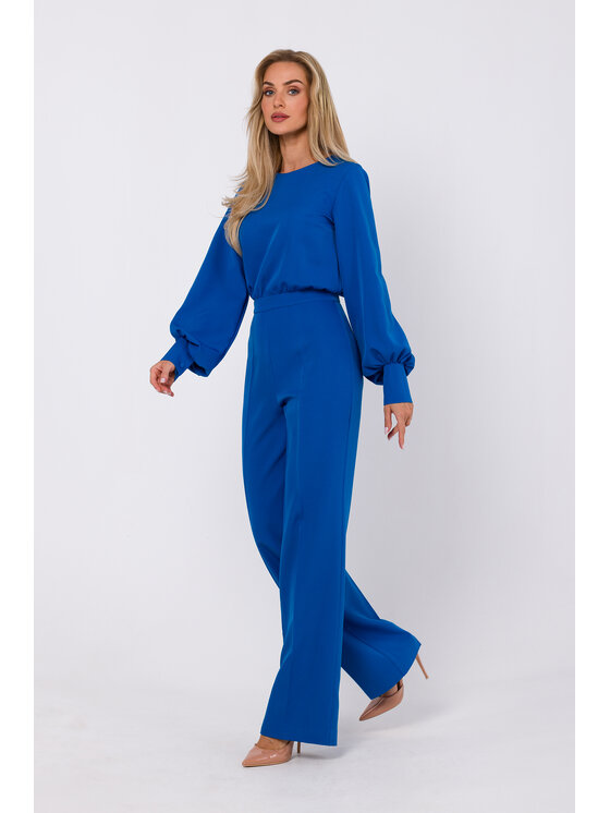 Made of Emotion Made of Emotion Overal M754 Modrá Modern Fit