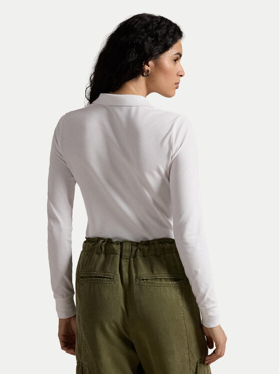 Polo Ralph Lauren Polo Ralph Lauren Polo marškinėliai 211958949003 Balta Regular Fit