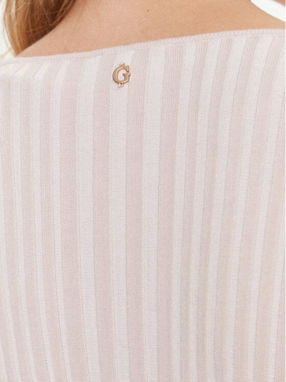 Guess Guess Kardigán Allie W4RR43 Z2YN2 Bézs Slim Fit
