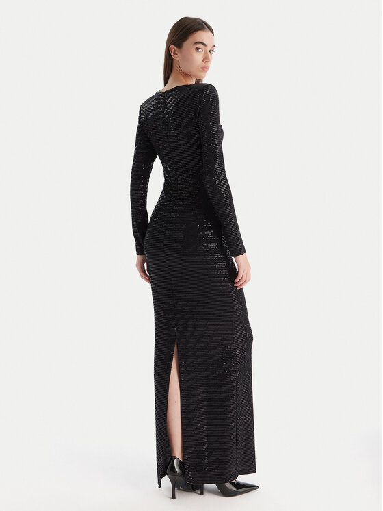HUGO HUGO Sukienka wieczorowa Nammery 50546245 Czarny Slim Fit
