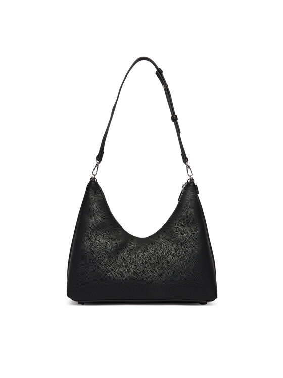 Calvin Klein Calvin Klein Handtasche Emblem Hw Pebble Shoulder Bag LV04F3495G Schwarz