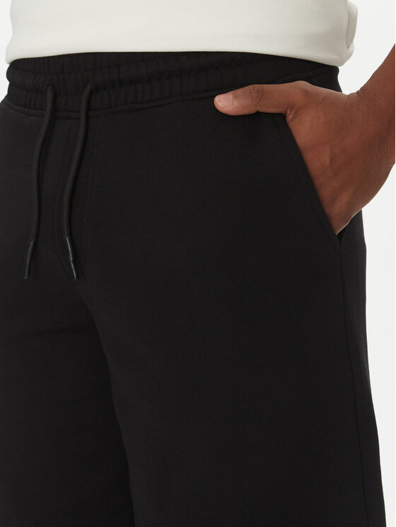 Richmond X Richmond X Спортивні шорти UMP25007BE Чорний Regular Fit