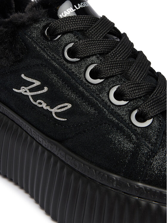 KARL LAGERFELD KARL LAGERFELD Sneakers Kreeper Lo KL42312L Negru
