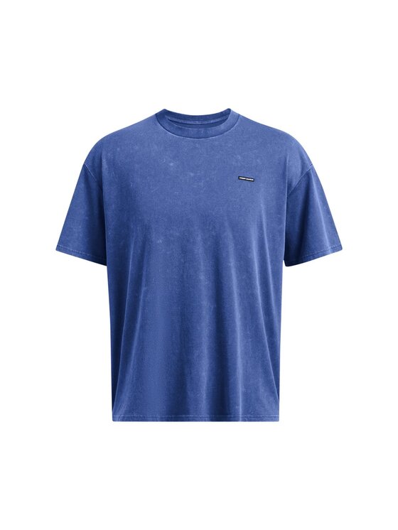 Under Armour Under Armour T-Shirt Heavyweight Oversized Niebieski Loose Fit