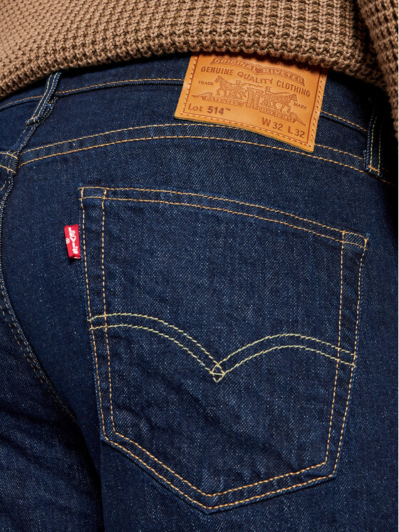 Levi's® Levi's® Blugi 514™ 00514-1276 Bleumarin Regular Fit