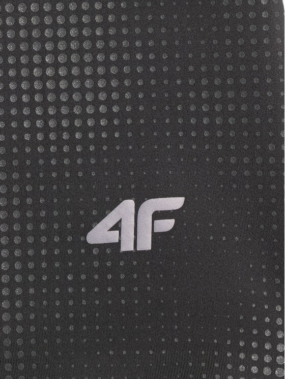4F 4F Szorty sportowe JOY MOTION Czarny Slim Fit