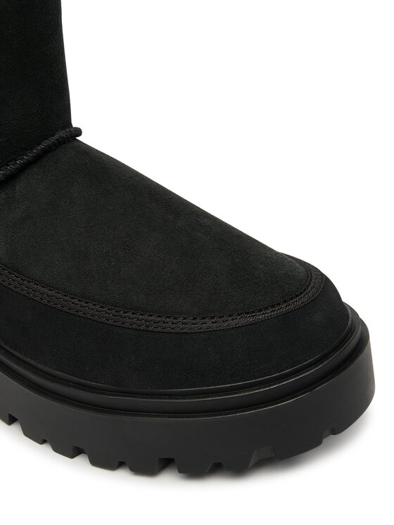 Tommy Hilfiger Tommy Hilfiger Schneeschuhe Real Shearling Pullon FW0FW08997 Schwarz