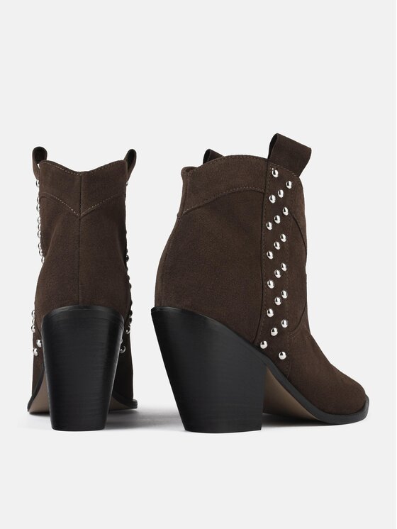 L37 L37 Polokozačky ELECTRIC FEEL Hnědá