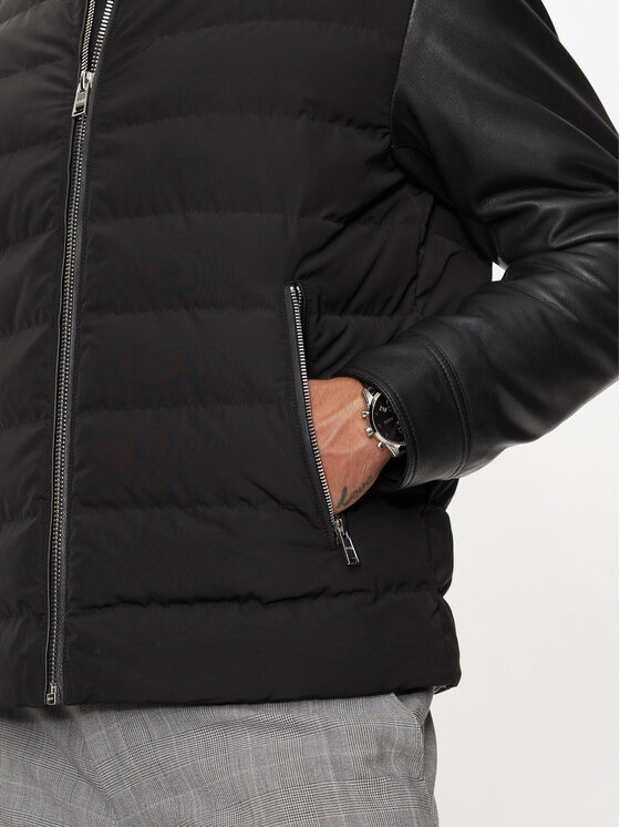 BOSS Boss Prijelazna jakna C-Mersino 50518724 Crna Regular Fit
