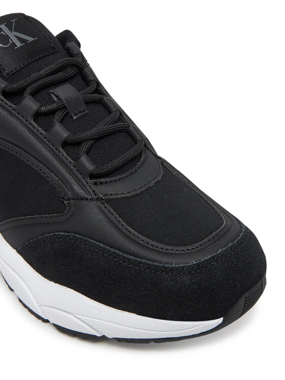 Calvin Klein Jeans Calvin Klein Jeans Tenisice Retro Tennis Mg Mix YW0YW01743 Crna