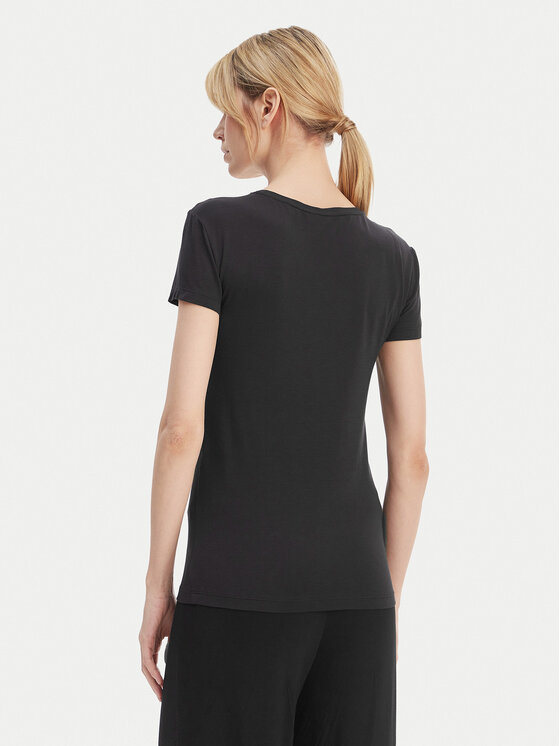 Emporio Armani Emporio Armani T-särk EW000408 AF19024 UC001 Must Regular Fit