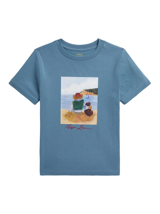 Polo Ralph Lauren Tricou 322A12424001 Albastru Regular Fit