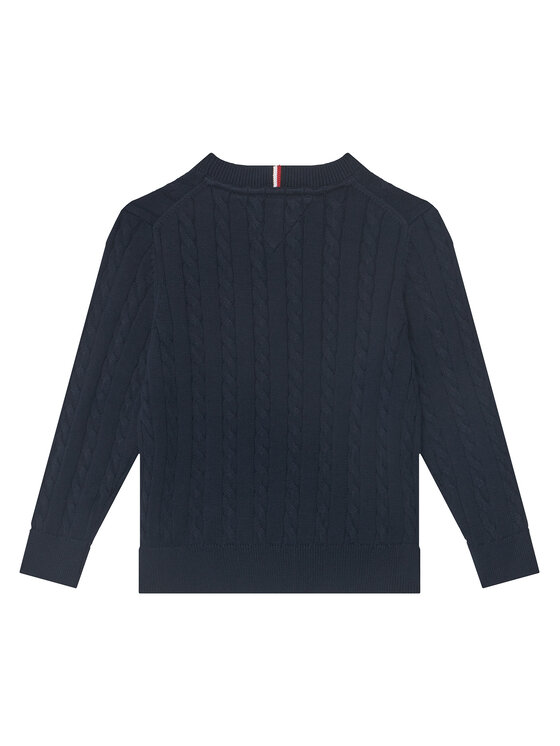 Tommy Hilfiger Tommy Hilfiger Sweter Graphic KB0KB10347 M Różowy Regular Fit