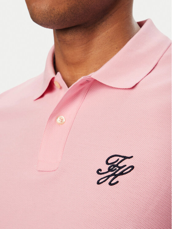Tommy Hilfiger Tommy Hilfiger Polo MW0MW43046 Rosa Regular Fit