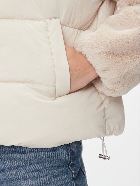 ONLY ONLY Giubbotto invernale 15292945 Beige Regular Fit