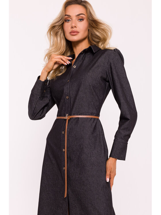 Made of Emotion Made of Emotion Vestito da giorno M804 Grigio Active Fit
