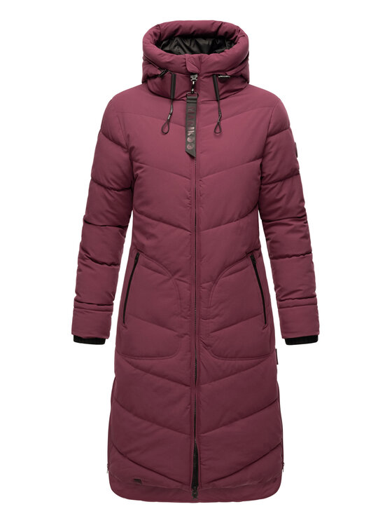 Marikoo Marikoo Kurtka zimowa Benikoo Bordowy Regular Fit