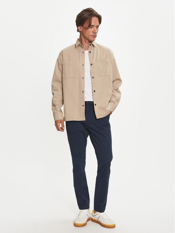 Tommy Jeans Tommy Jeans Chinos Austin DM0DM20445 Sötétkék Slim Fit