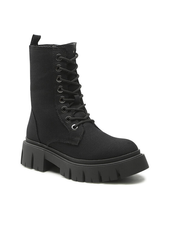 Jenny Fairy Jenny Fairy Schnürstiefeletten WS5816-02 Schwarz