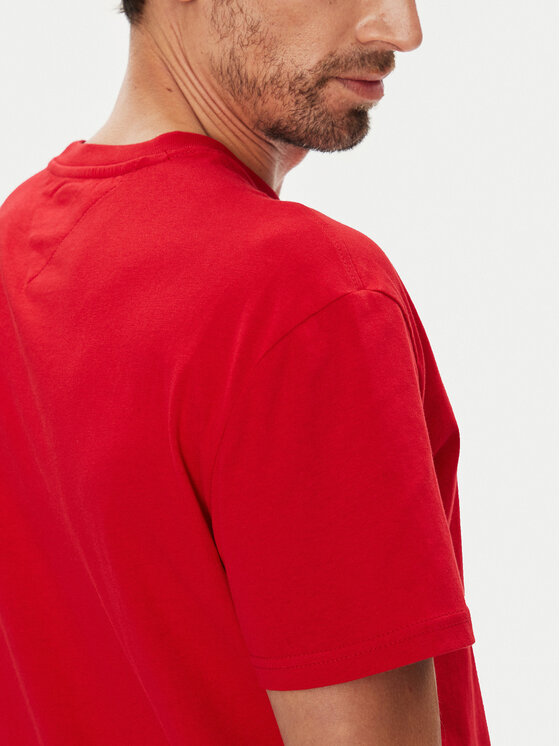 Tommy Jeans Tommy Jeans Тишърт Dna Flag DM0DM21941 Червен Regular Fit