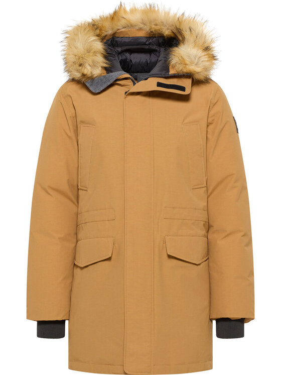 Mustang Mustang Giubbotto invernale David Arctic Parka Giallo Regular Fit