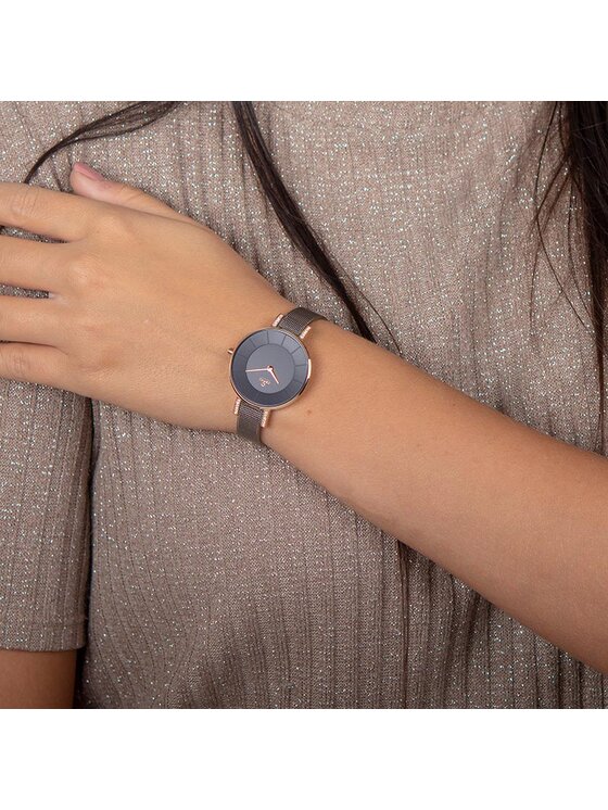 Obaku Obaku Hodinky V158LEVJMJ Sivá