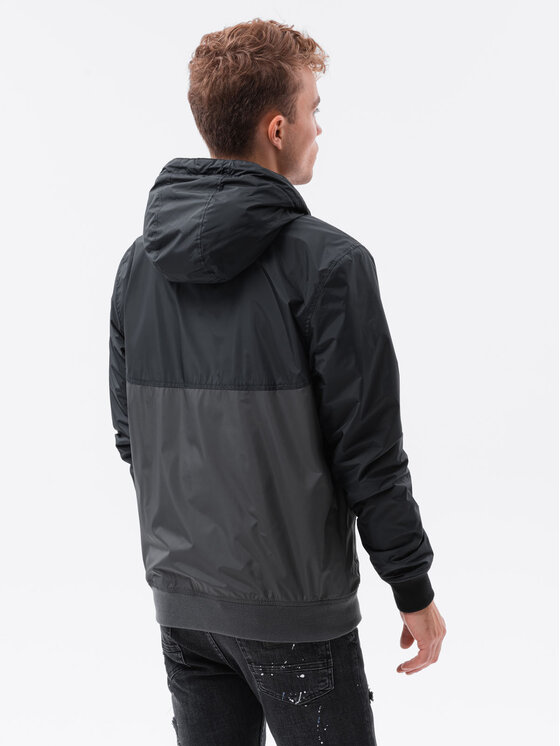 Ombre Ombre Bunda pro přechodné období C447 Bordó Regular Fit