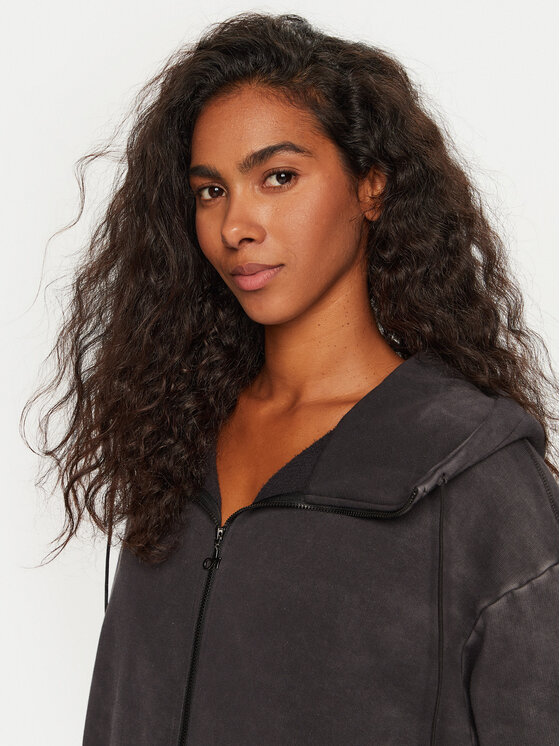 Deha Deha Sweatshirt C12160 Schwarz Loose Fit