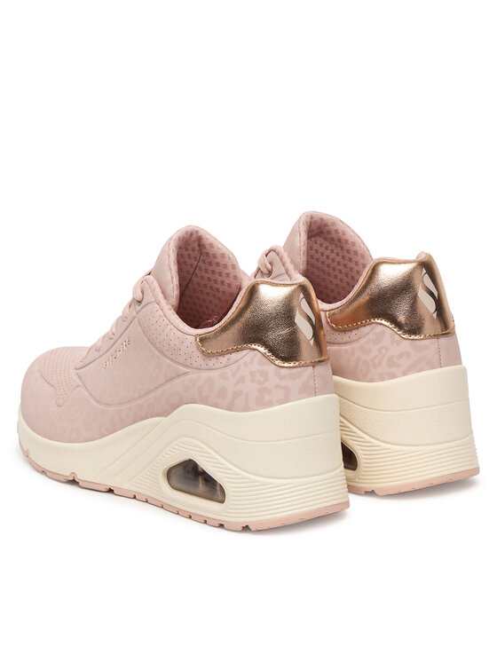 Skechers Skechers Sneakersy UNO Wedge - Safari Daze 177521/BLSH Różowy