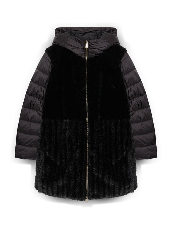 Fiorella Rubino Fiorella Rubino Giubbotto piumino F019T001448N033 Nero Regular Fit