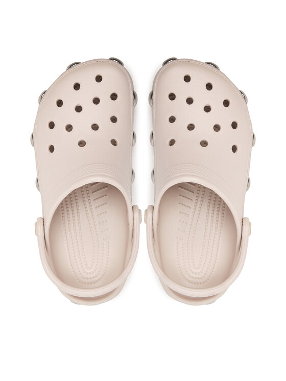 Crocs Crocs Nazouváky Classic Big Studded Clog 214236 Krémová