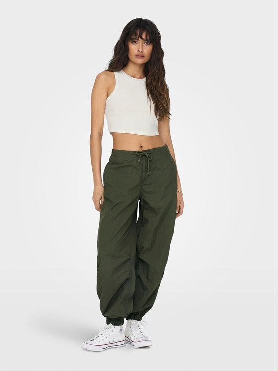 ONLY ONLY Felső Vilma 15282771 Fehér Slim Fit