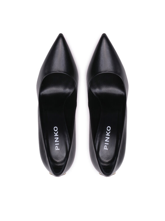 PINKO PINKO Обувки на ток Leonie Decollete PE 23 BLKS1 100675 A0NP Черен