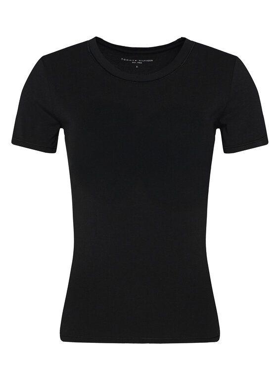 Tommy Hilfiger Tommy Hilfiger Σετ 2 T-Shirts UW0UW05974 Έγχρωμο Slim Fit