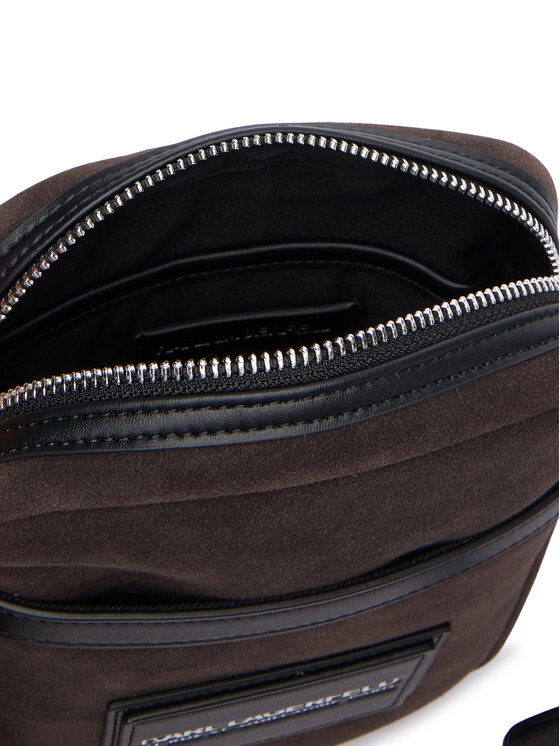 KARL LAGERFELD KARL LAGERFELD Torbica za okrog pasu B2M30199 Temno rjava