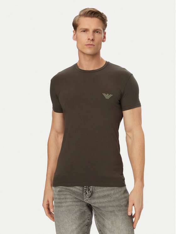 Emporio Armani Underwear Emporio Armani Underwear Póló EM000375 AF18890 U8122 Szürke Slim Fit