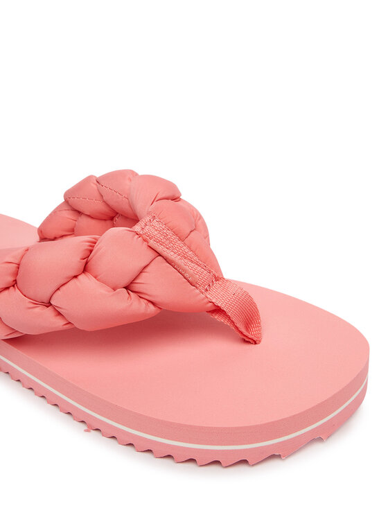 Tommy Jeans Tommy Jeans Varbavahesandaalid Braided Thong Beach Sandal EN0EN02877 Roosa