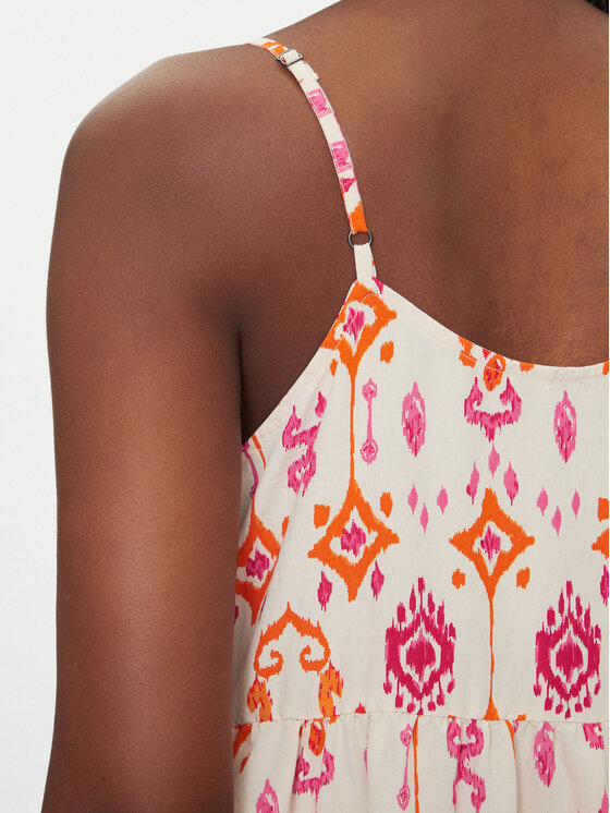 ONLY ONLY Vasarinė suknelė Abiella 15350291 Oranžinė Regular Fit